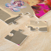 Personalize names Deer Jigsaw Puzzle (Seite)