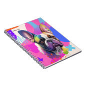 PERSONALIZE: Niedliches Französisches Bull Dog-Not Notizblock (Rechte Seite)