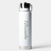 Personalize One Lucky Nicu Nurse Trinkflasche (Hinten)