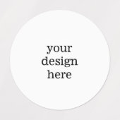 Personalize or Customize Etiketten (Design 1)