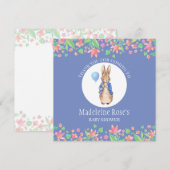 Personalize Peter das Kaninchen Vielen Dank Dankeskarte (Vorne/Hinten)