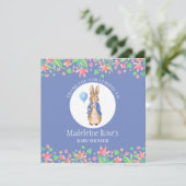 Personalize Peter das Kaninchen Vielen Dank Dankeskarte (Stehend Vorderseite)