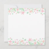 Personalize Peter das Kaninchen Vielen Dank Dankeskarte (Rückseite)