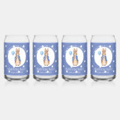 Personalize Peter das Kaninchen Vielen Dank Dosenglas (Hinten)