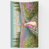 Personalize Peter rabbit Baby Shower Banner (Vertikal)