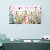 Personalize Peter rabbit Baby Shower Banner (Messeveranstaltung)