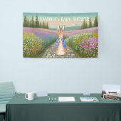 Personalize Peter rabbit Baby Shower Banner (Messeveranstaltung)