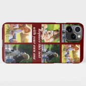 Personalize photo collage and text Case-Mate iPhon iPhone Hülle (Rückseite (Horizontal))