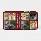 Personalize photo collage and text Case-Mate iPhon iPhone Hülle (Rückseite (Horizontal))