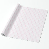Personalize, Pink First Holy Communion Cross Host Geschenkpapier (Ungerollt)