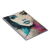 PERSONALIZE: Portrait "Ich sehe" | Notebook-Journa Notizblock (Rechte Seite)