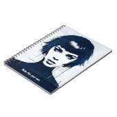 PERSONALIZE Portrait Stay Focused | Notebook Notizblock (Linke Seite)
