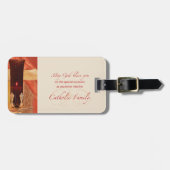 Personalize, RCIA Herzlichen Glückwunsch, katholis Gepäckanhänger (Vorderseite horizontal)