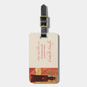 Personalize, RCIA Herzlichen Glückwunsch, katholis Gepäckanhänger (Vorderseite vertikal)