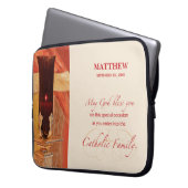 Personalize, RCIA Herzlichen Glückwunsch, katholis Laptopschutzhülle (Vorderseite Links)