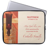 Personalize, RCIA Herzlichen Glückwunsch, katholis Laptopschutzhülle (Vorderseite)