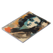 PERSONALIZE: Rebellious Girl | Notizbuch Notizblock (Linke Seite)