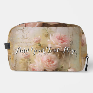 Personalize Romantic Roses Cosmetic Toiletry Bag Waschbeutel