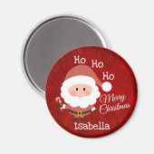 Personalize - Santa Claus Magnet (Vorderseite/Rückseite)
