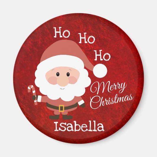 Personalize - Santa Claus Magnet (Vorne)