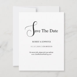 Personalize save the date cards einladung