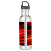 Personalize SuperHero Vater Edelstahlflasche (Rückseite)