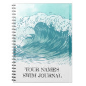 *PERSONALIZE* Swim Journal Notizblock (Vorderseite)