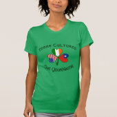 Personalize Taiwan China Ireland USA Shamrock T-Shirt (Vorderseite)