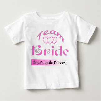 PERSONALIZE TEAM BRIDE BABY T-SHIRT
