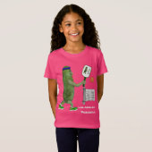 Personalize Text Funny Pickle Player T-Shirt (Vorne ganz)