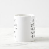 Personalize Text Mug with Your Words Customizable  Kaffeetasse (Mittel)