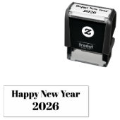 personalize text self-inking stamp permastempel (Beispiel)