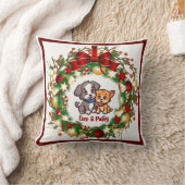 Personalize this Unique Christmas Throw Pillow  Kissen (Decke)