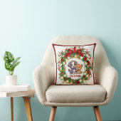 Personalize this Unique Christmas Throw Pillow  Kissen (Stuhl )