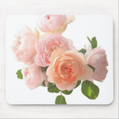 Personalize Trendy Modern Template Elegant Roses Mousepad (Vorne)