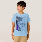 Personalize Trombone Music ist ein Freund des Lebe T-Shirt (Vorne ganz)