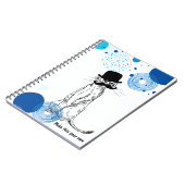 PERSONALIZE Under Cover Meerkat Notebook Notizblock (Linke Seite)