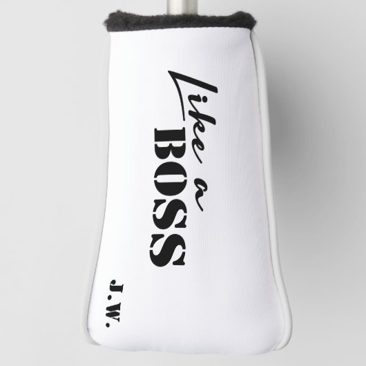Personalize wie ein Boss modern mit klassischem Ty Golf Headcover (Rotieren 90)