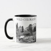 Personalize Wild Colorado Elk Wilderness Tasse (Links)