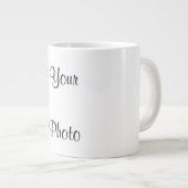 Personalize With Your Photo  Jumbo-Tasse (Vorderseite Rechts)