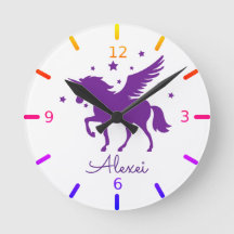 Personalize Your Own Magical Purple Unicorn