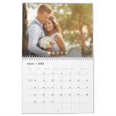 Personalized 12 Month Custom family Photos Kalender (Mär 2026)