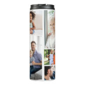 Personalized 16 oz Photo Tumbler Thermosbecher (Rückseite)