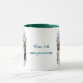 Personalized 1st Anniversary Photo Mug Tasse (Zentrum)
