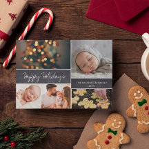 Personalized 2021Happy Holidays Foto von Christmas