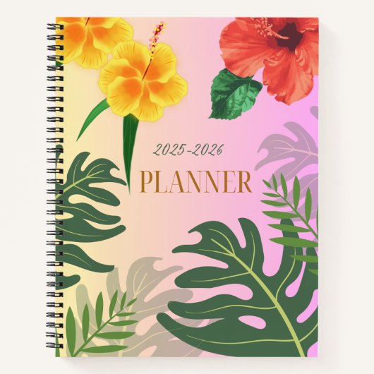 Personalized 2025-2026 Student Planner | Islander Notizblock (Vorderseite)