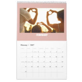 Personalized 2026 Family Calendar Kalender (Feb 2027)
