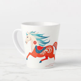 Personalized 2026 Year Of The Horse Birthday Milchtasse