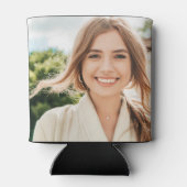 Personalized 2 Photo Template Double Sided Can Coo Dosenkühler (Rückseite)