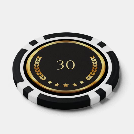 Personalized 30th Birthday Poker Chips (Einzeln)